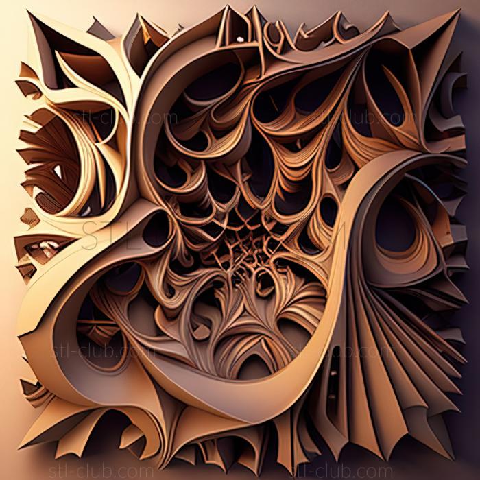 3D model st fractals (STL)